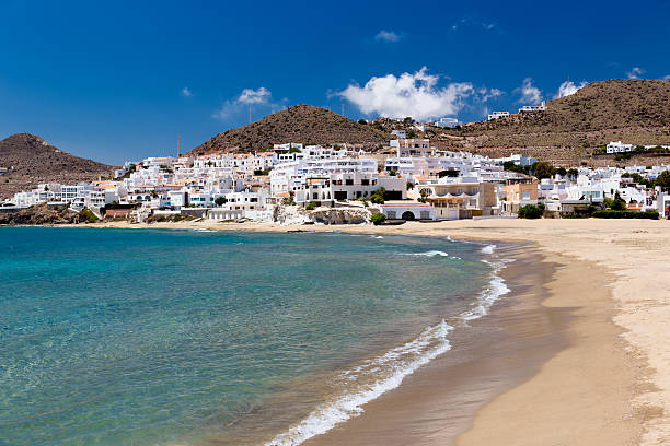 Village in Andalusia at seaside, Cabo de Gata, Spain Village in Andalusia at seaside, Cabo de Gata, Spain almeria photos stock pictures, royalty-free photos & images