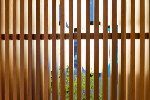 istock Traditional style brown wood window 498581298