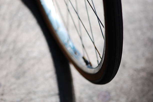 istock Bike Tire and Shadow 498582075