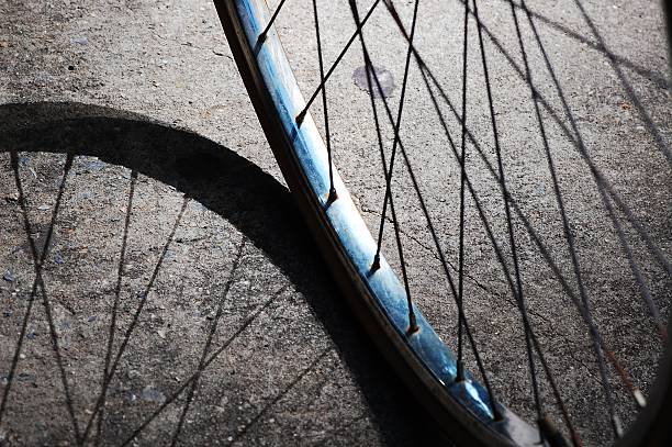 istock Bike Tire and Shadow 498582119