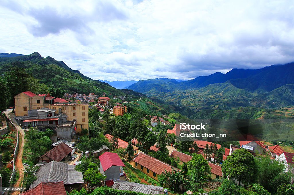View of sapa View of sapa vietnam Agriculture Stock Photo