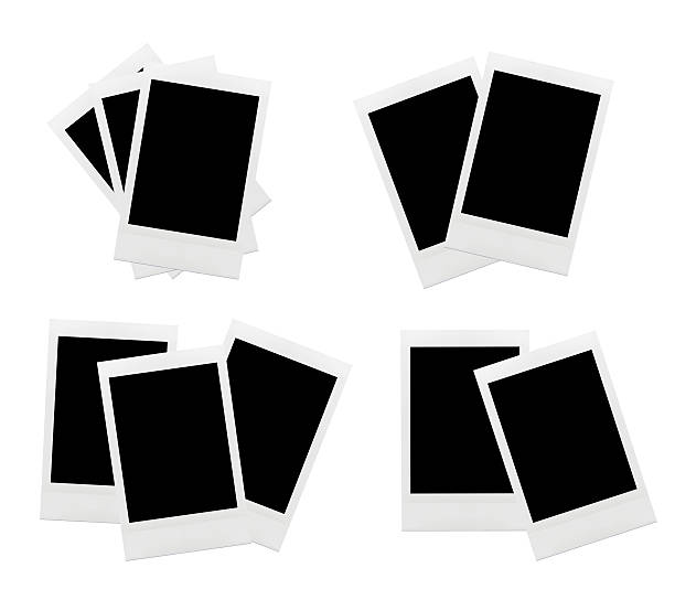 ポラロイド空白のフォトフレーム - polaroid frame 写真 ストックフォトと画像