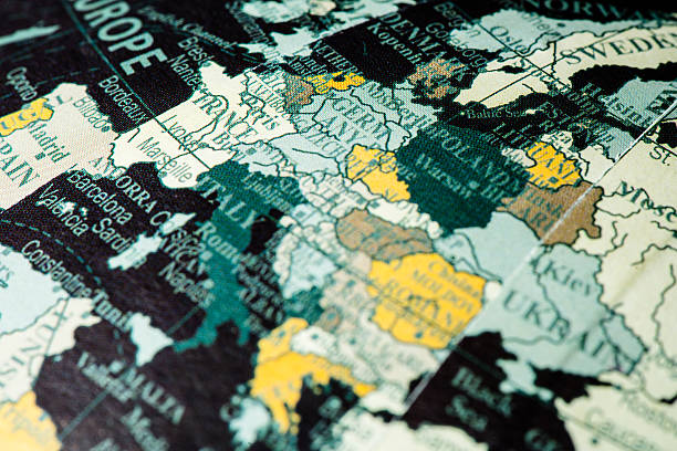 istock Globe Focus on France 498586174