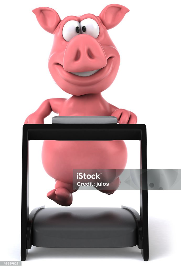 Fun pig Animal Stock Photo