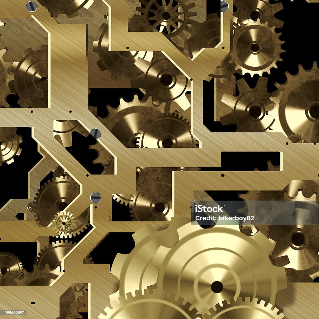 Machine Background Clockwork Clockwork Background Stock Illustration - Download Image Now ...