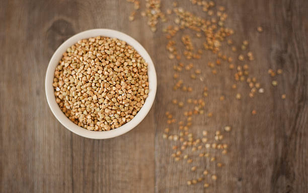 buckwheat stock photo