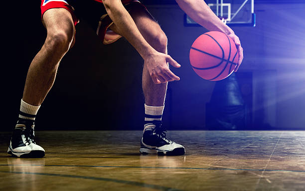 istock Unrecognizable basketball player exercising basketball. 498603698