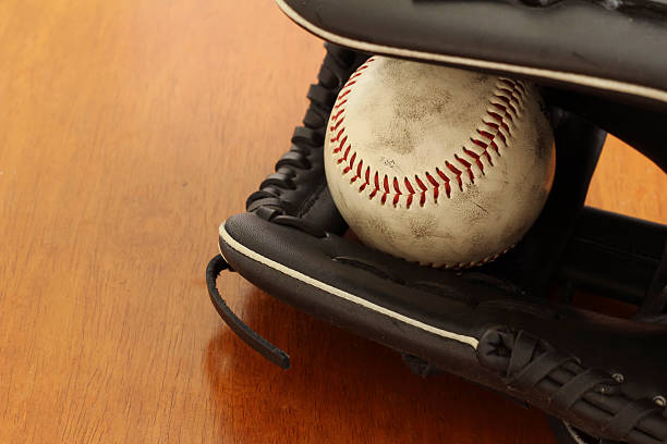 istock Baseball ball and glove 498603902