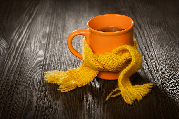 istock glass of tea in a scarf 498605028