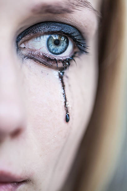 istock woman cries, close-up 498605308