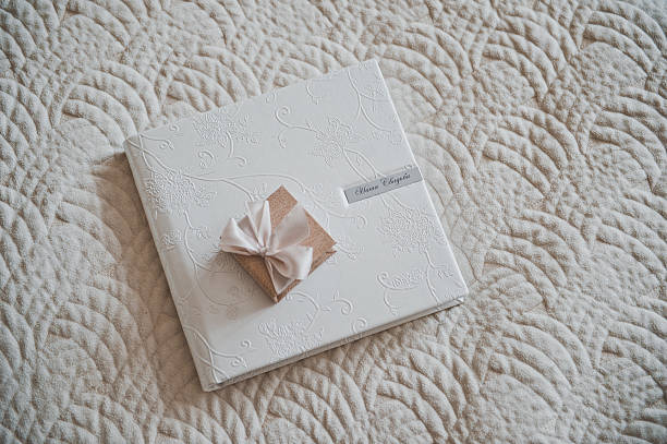 istock Book with CD and wedding photo 498606284