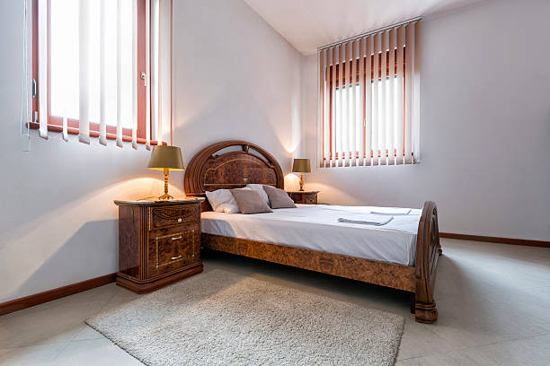 istock Interior of an elegant hotel bedroom 498607316
