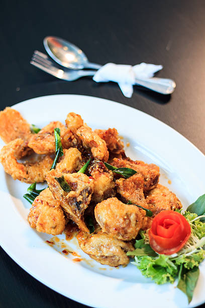 istock Crispy Fish Maw in Spicy Salad 498608724