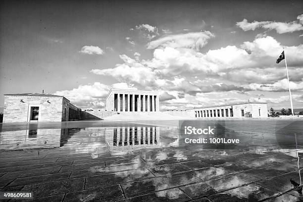 Anitkabir Ataturk Mausoleum Black And White Stock Photo - Download Image Now - Anatolia, Ankara - Turkey, Architecture