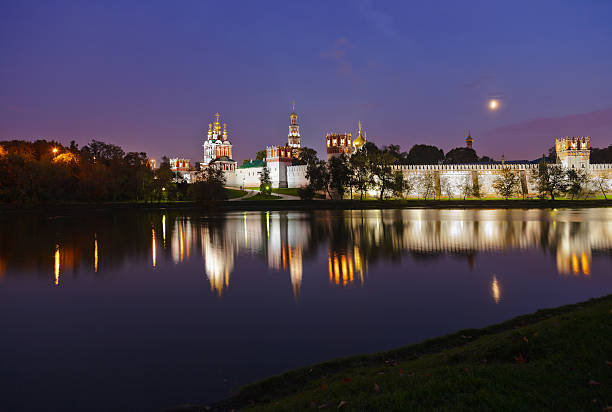 istock Novodevichiy convent in Moscow Russia 498609646