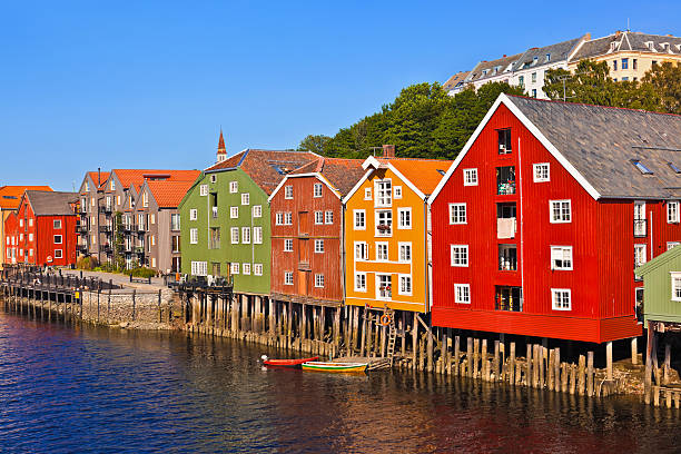 istock Cityscape of Trondheim, Norway 498610140