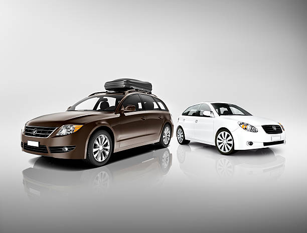 istock Three Dimensional Image of Cars 498610309