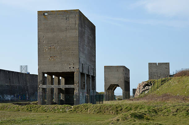 istock Concrete factory in Treguennec, Brittany 498610503