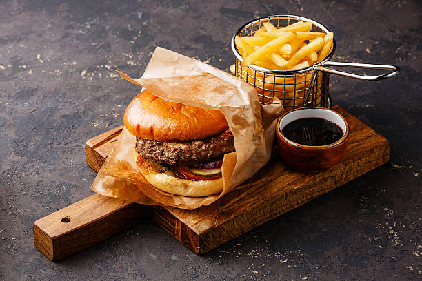 istock Burger and French fries 498612256