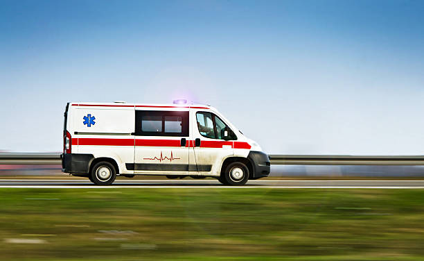 ambulans - medical occupation flash zdjęcia i obrazy z banku zdjęć