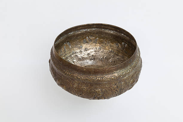 istock Brass bowl or pinchbeck water dipper 498614093