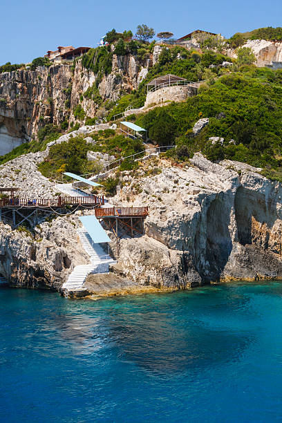 istock Beautiful blue caves on Zakynthos island, Greece 498614251