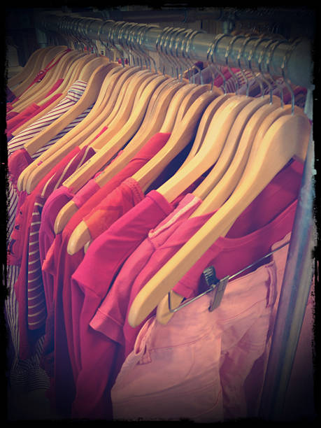 istock Vintage pink clothing 498616301