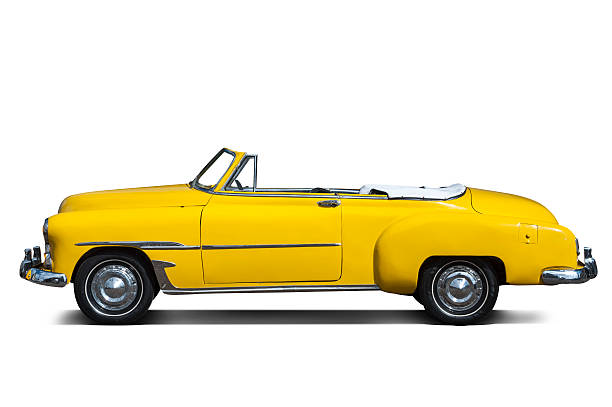 istock Yellow Chevrolet DeLuxe 50's 498616441