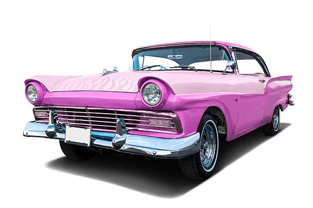istock Ford Fairlane 500 Pink 498616449