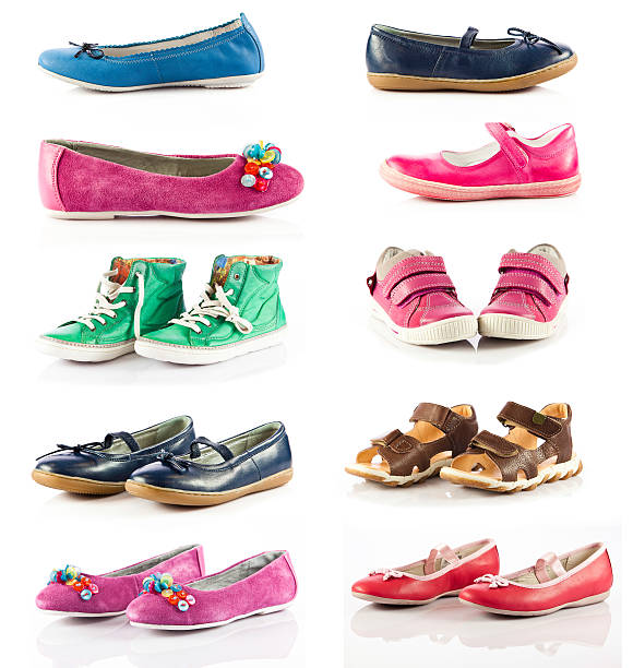istock collection of different shoes. 498617135