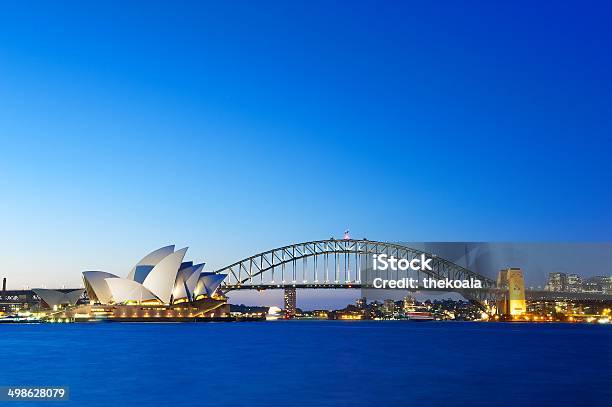 Skyline Di Sydney - Fotografie stock e altre immagini di Ponte del porto di Sydney - Ponte del porto di Sydney, Teatro lirico, Teatro dell'Opera di Sydney