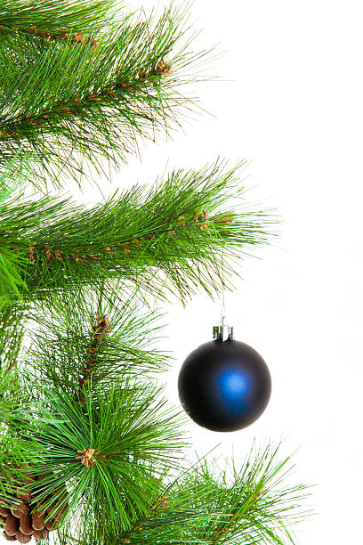 istock christmas ball and fir tree 498628367