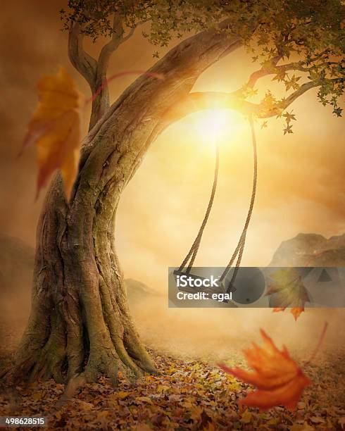 Old Swing Stock Photo - Download Image Now - Surreal, Surrealism, Swing - Play Equipment