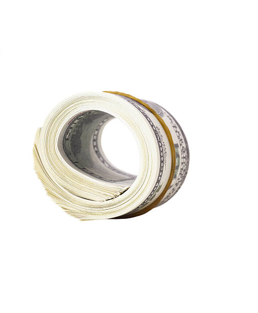istock Roll of One Hundred Dollar Bills 498630141