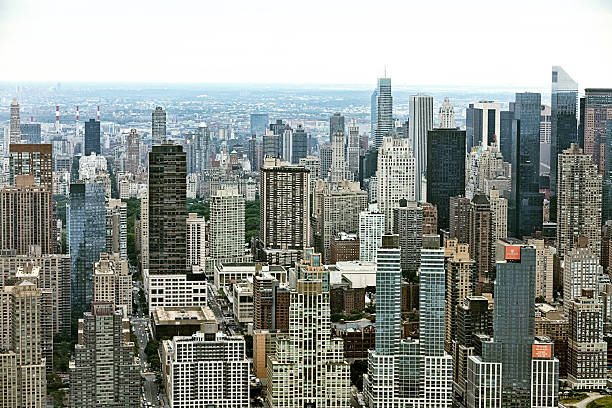 istock Arial view of New York City 498632115