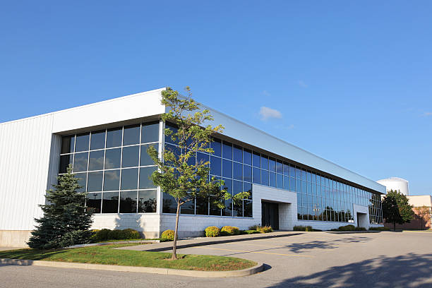 istock Modern Industrial Building Exterior 498632287