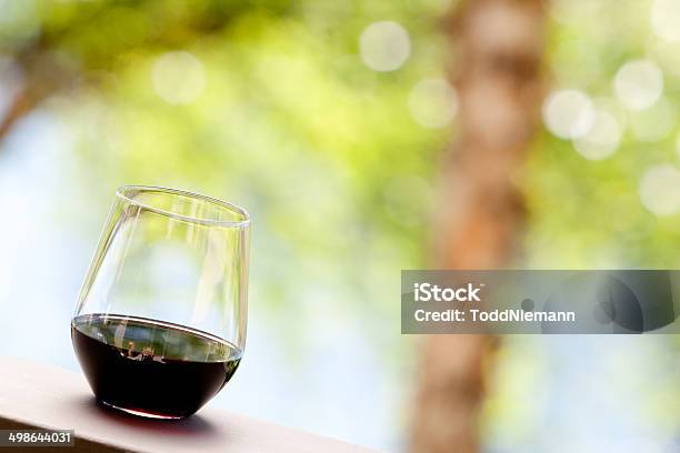 Glass Of Red Wine Stock Photo - Download Image Now - Drinking Glass, Wine, Alcohol - Drink