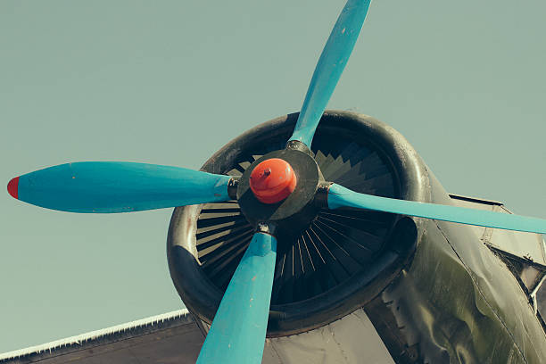 istock Vintage aircraft propeller 498644691