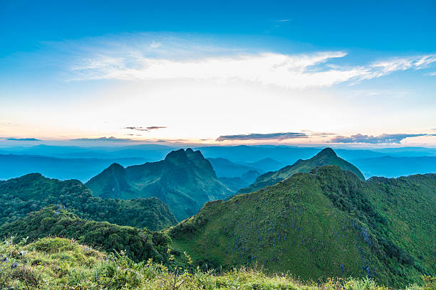 istock Colorful summer landscape sub alpine during sunset 498650752