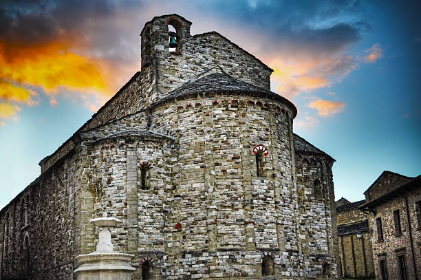Santa Maria Assunta church in San Leo, Italy