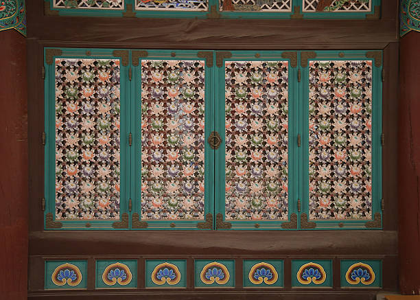 istock Carved Wooden Window Shutters 498659588