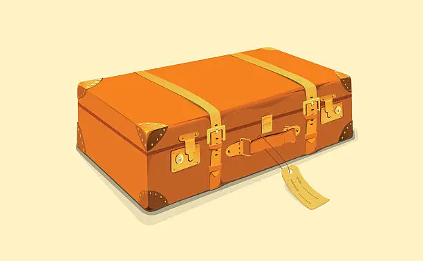 Vector illustration of Traveling Suitcase