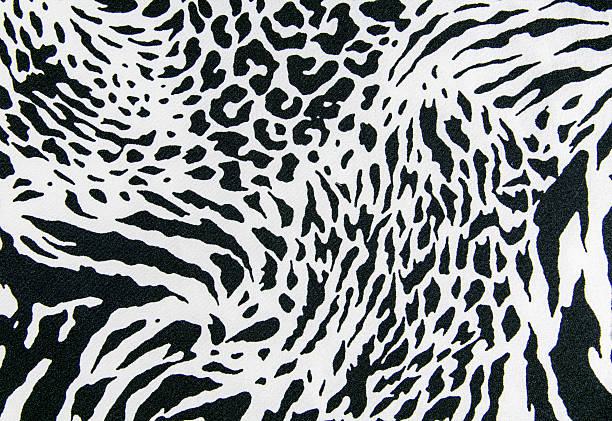 istock texture of print fabric striped zebra and leopard for background 498664200