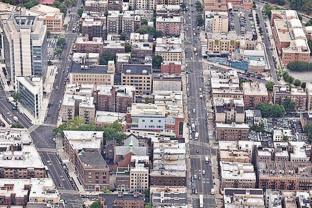 istock Arial view of New York City 498664919