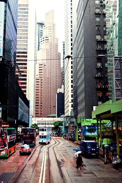 14th Street Under the Rain, Hong Kong