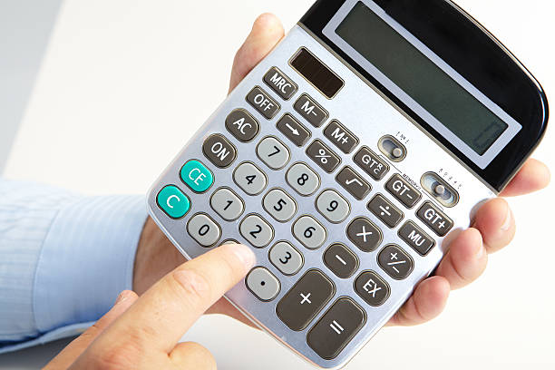 istock The businessman and calculator 498667987