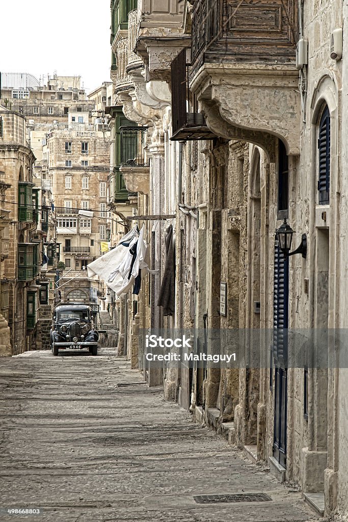 Valletta 1939 - Royalty-free 1940-1949 Foto de stock