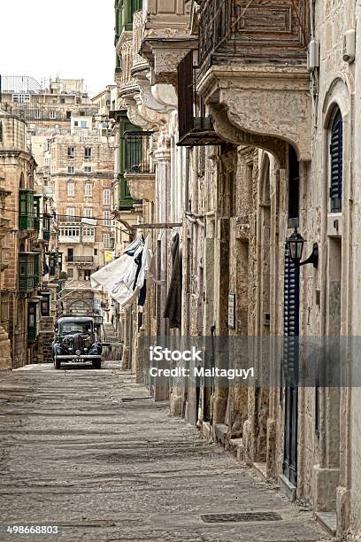 Valletta 1939 - Fotografias de stock e mais imagens de 1940-1949 - 1940-1949, Rua, 1930-1939