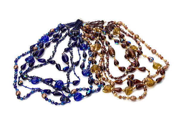 istock necklace isolated on white background 498681555