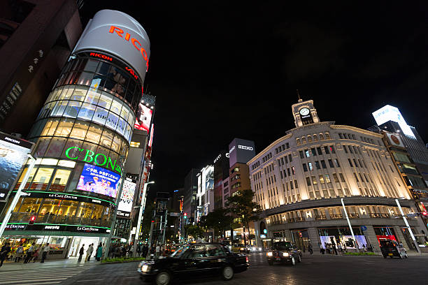 istock Ginza District in Tokyo, Japan 498681967